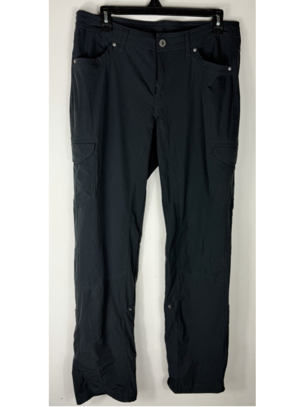 Kuhl FREEFLEX™ ROLL-UP PANT Size 10 Gun Metal Gray Hiking Outdoor